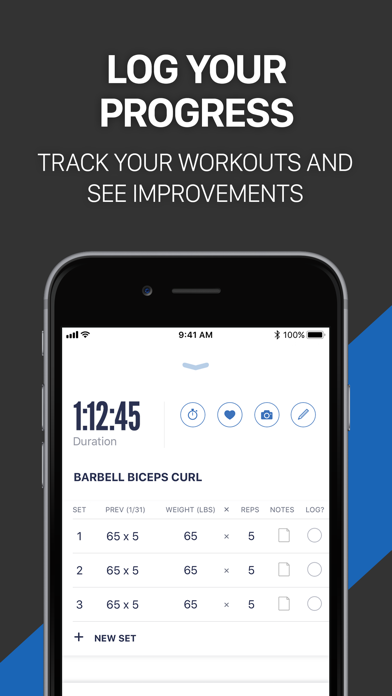 Fitness Buddy+ Gym Workout Log