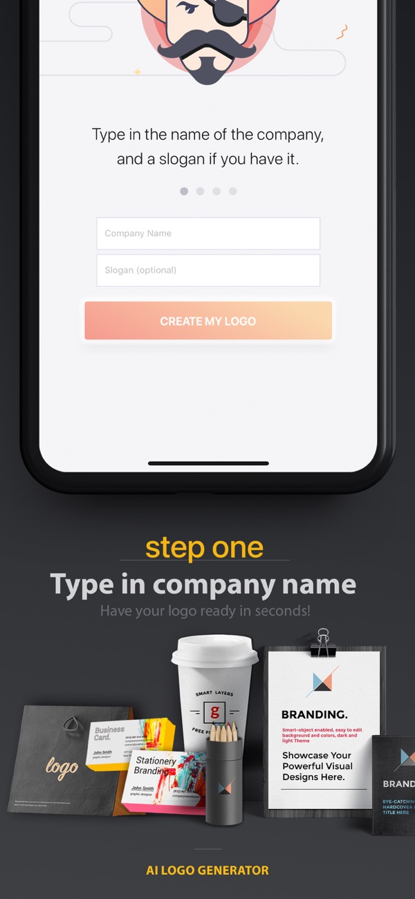 AI Logo Generator - ساخت لوگو