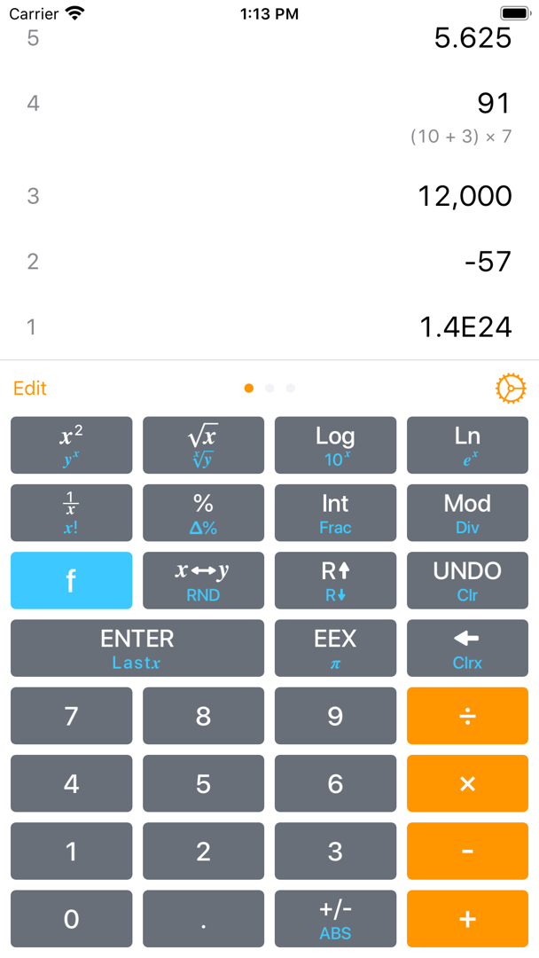 Calculator RPN