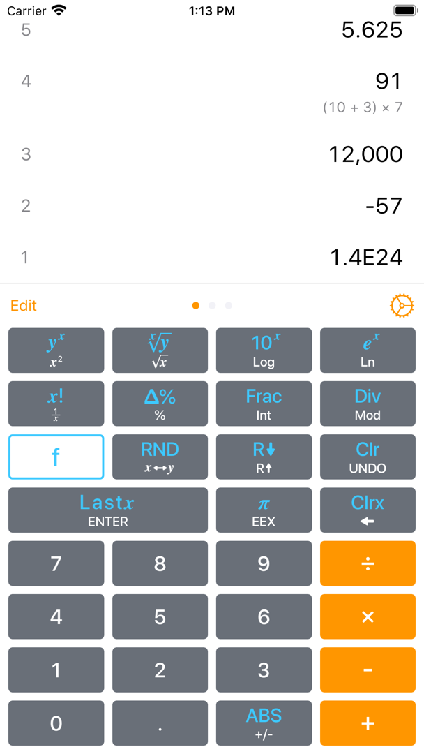 Calculator RPN
