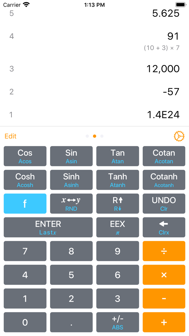 Calculator RPN