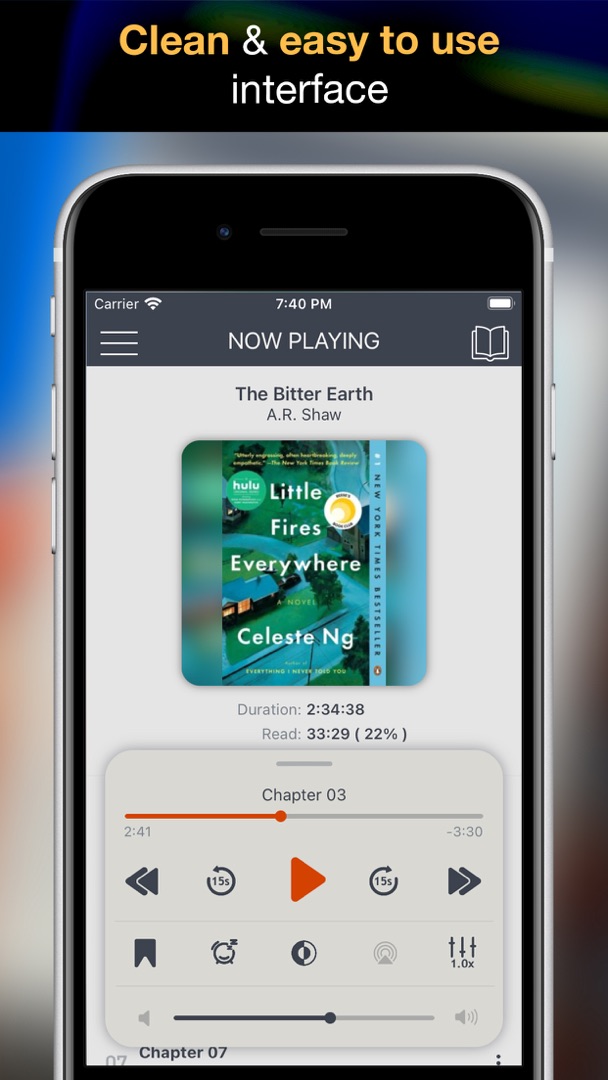 ListenBook Pro: book player