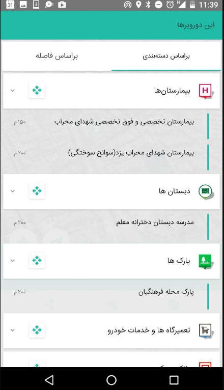 قشه همراه یزد | Yazd Map
