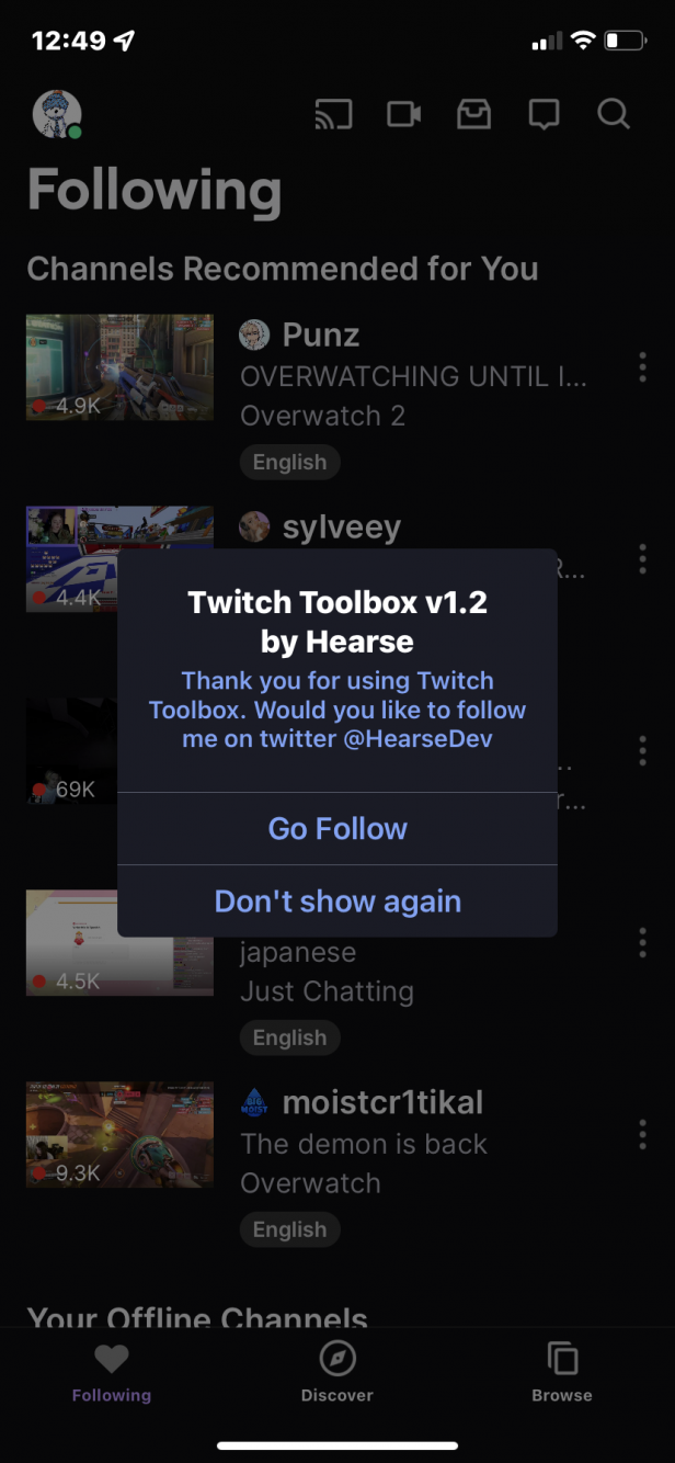 Twitch Toolbox | توییچ توییک شده